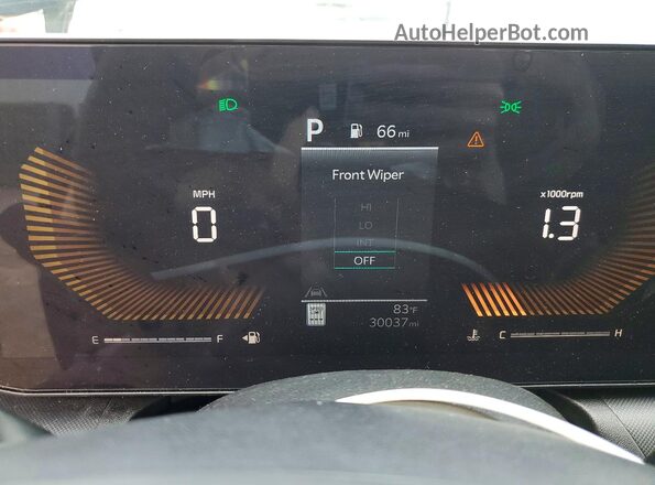 3KPFT4DE1SE083723 2025 KIA K4 Black Սարքավորումների վահանակի տեսք