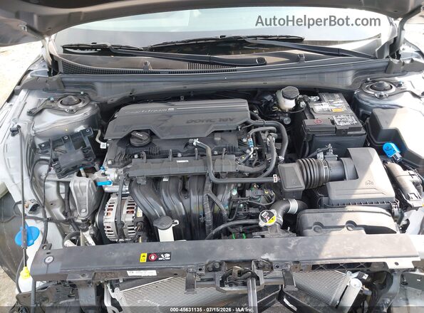 3KPFT4DE1SE142320 2025 KIA K4 Gray Вид ззаду