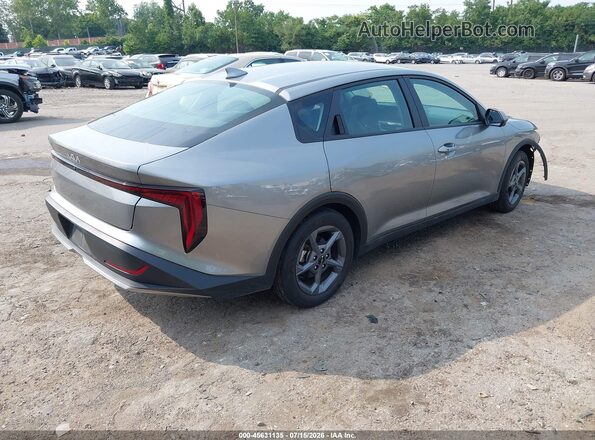 3KPFT4DE1SE142320 2025 KIA K4 Gray Задня права чверть