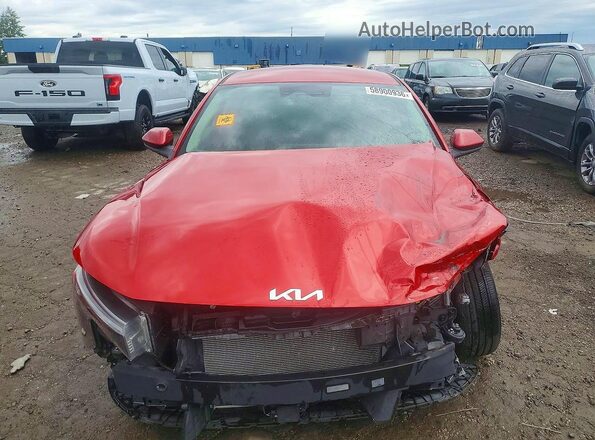 3KPFT4DE2SE116714 2025 KIA K4 Red Widok z przodu