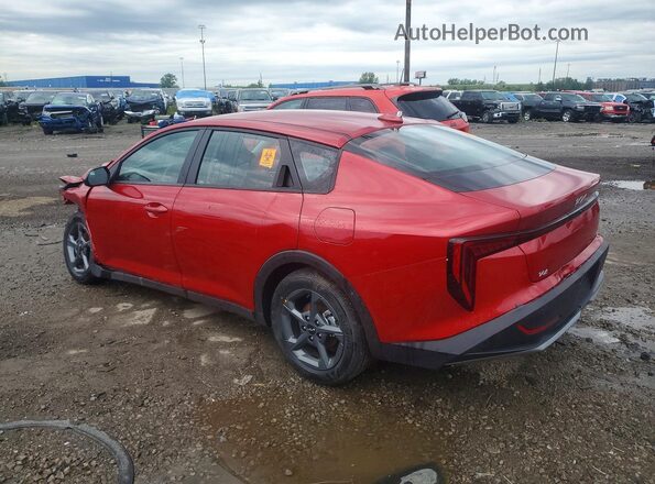 3KPFT4DE2SE116714 2025 KIA K4 Red Tył lewy