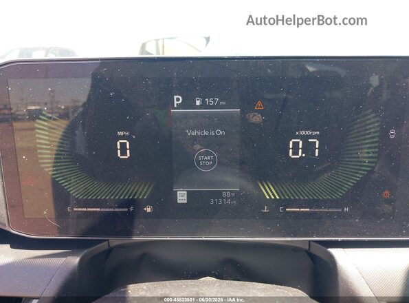 3KPFT4DE2SE125302 2025 KIA K4 White უკანა სავარძლების ხედი