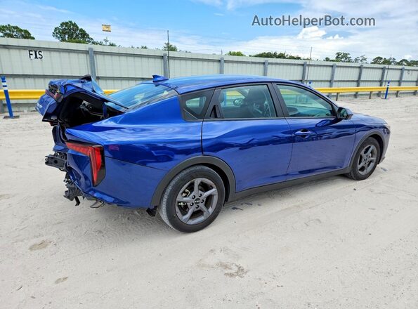 3KPFT4DE2SE139314 2025 KIA K4 Blue უკანა მარჯვენა