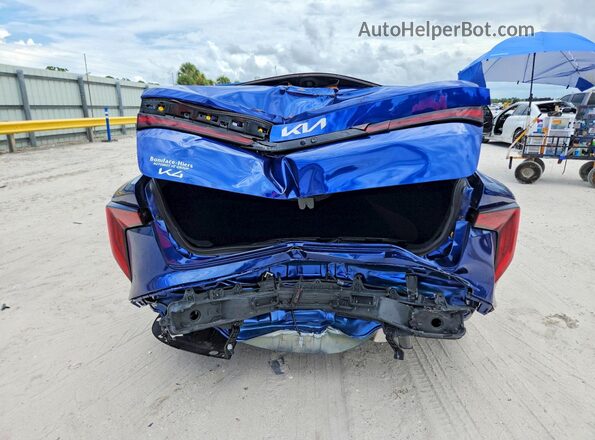 3KPFT4DE2SE139314 2025 KIA K4 Blue უკანა ხედი