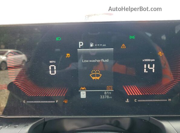3KPFT4DE2TE291529 2026 KIA K4 Black Вид щитка приладів
