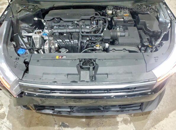 3KPFT4DE3SE017870 2025 KIA K4 Black უკანა სალონის ხედი