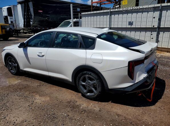 3KPFT4DE3SE140150 2025 KIA K4 White Հետևի ձախ