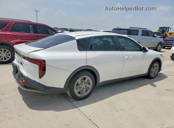 3KPFT4DE3SE180972 2025 KIA K4 White Tył prawy