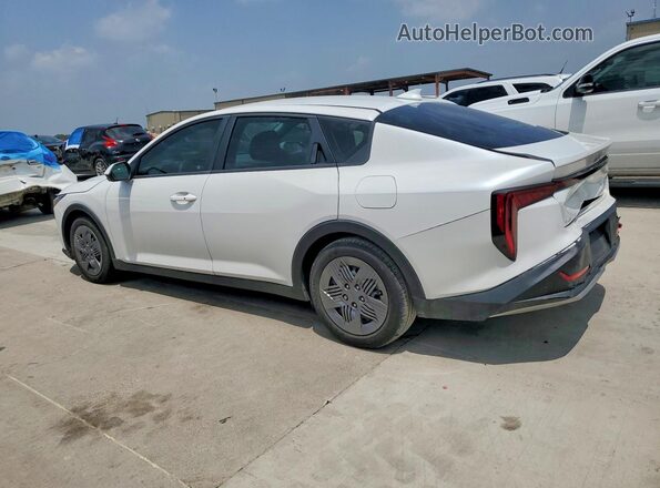 3KPFT4DE3SE180972 2025 KIA K4 White Tył lewy