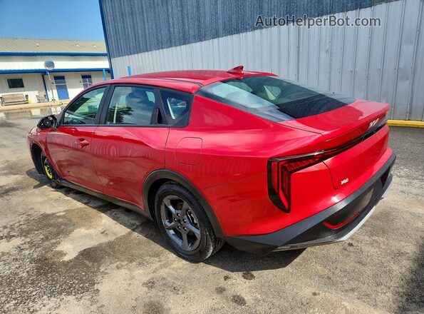 3KPFT4DE4SE021054 2025 KIA K4 Red უკანა მარცხენა