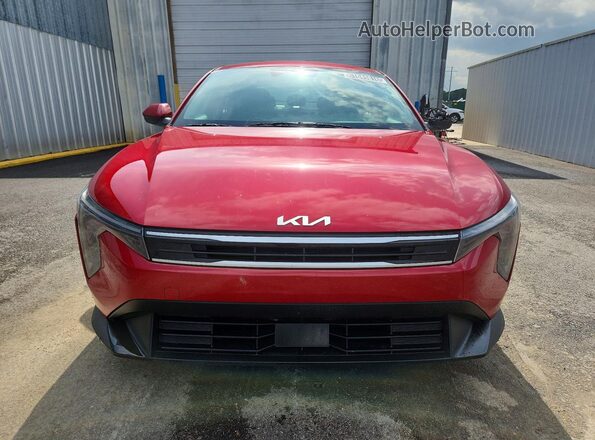 3KPFT4DE4SE021054 2025 KIA K4 Red წინა ხედი