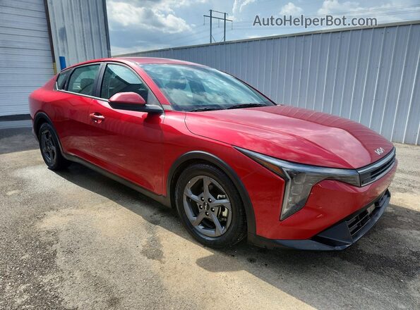 3KPFT4DE4SE021054 2025 KIA K4 Red წინა მარჯვენა