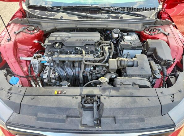 3KPFT4DE4SE021054 2025 KIA K4 Red უკანა სალონის ხედი