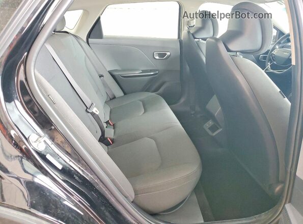 3KPFT4DE4SE068696 2025 KIA K4 Black Rear seats view