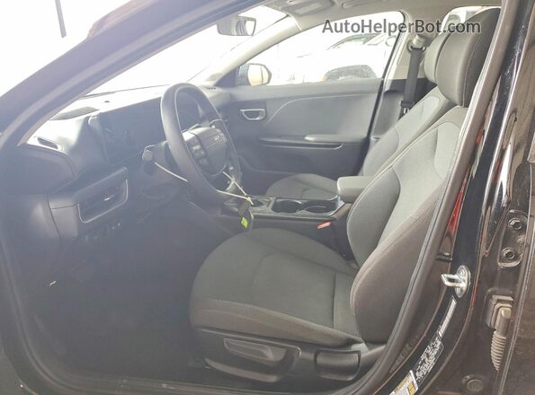 3KPFT4DE4SE068696 2025 KIA K4 Black Front interior view
