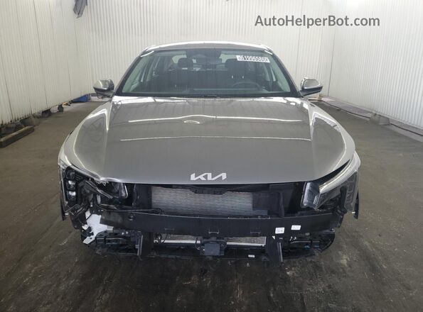 3KPFT4DE4SE075650 2025 KIA K4 Gray VIN sticker view