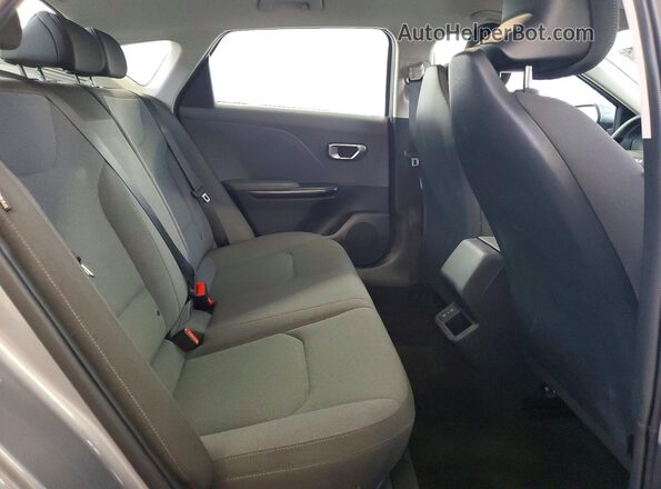 3KPFT4DE4SE075650 2025 KIA K4 Gray Rear seats view