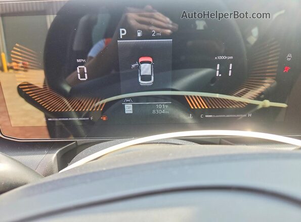 3KPFT4DE4SE184366 2025 KIA K4 Gray Вид щитка приладів