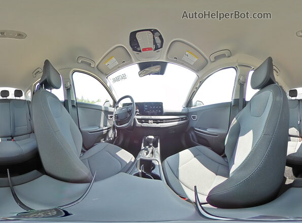 3KPFT4DE4SE184366 2025 KIA K4 Gray Вид наклейки з VIN-кодом