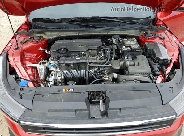 3KPFT4DE4SE186411 2025 KIA K4 Red Vista interior trasera