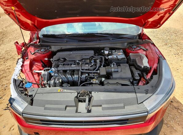 3KPFT4DE4SE187557 2025 KIA K4 Red Rear interior view