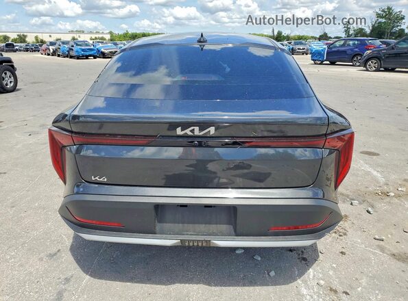 3KPFT4DE4SE219990 2025 KIA K4 Black Rear view