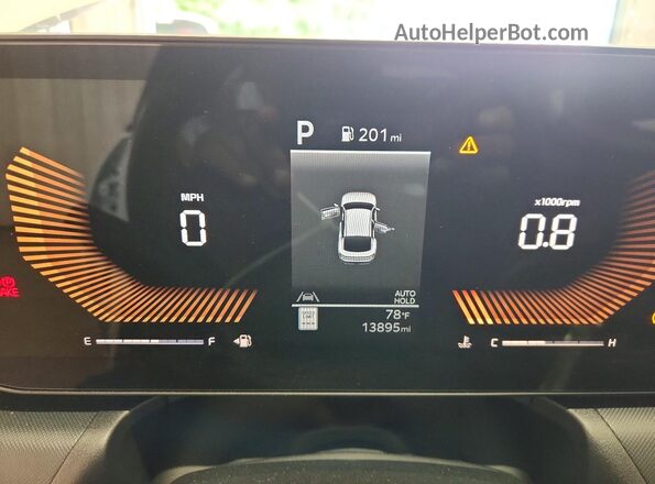 3KPFT4DE4TE257527 2026 KIA K4 White Widok zestawu wskaźników