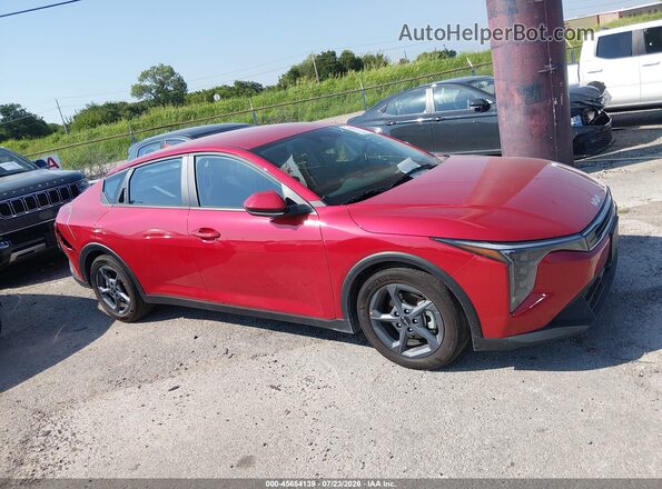 3KPFT4DE4TE312784 2026 KIA K4 Red Rear interior view