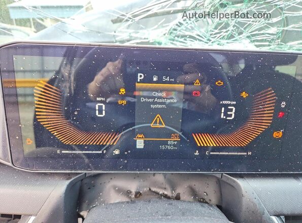 3KPFT4DE5SE021533 2025 KIA K4 Gray Instrument cluster view