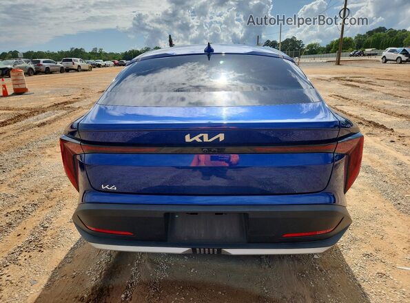3KPFT4DE5SE176342 2025 KIA K4 Blue უკანა ხედი