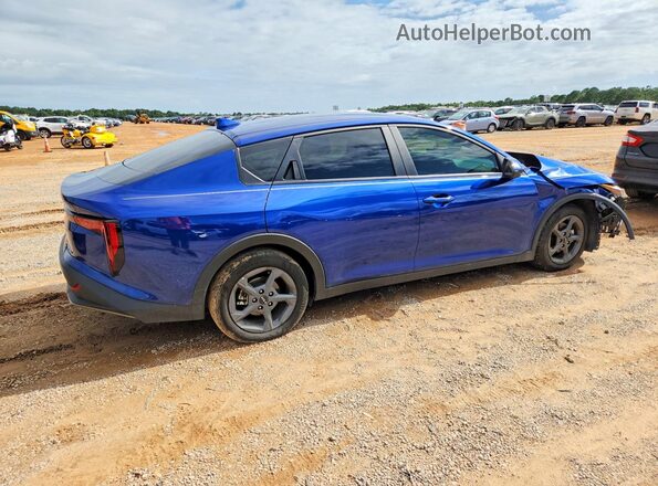 3KPFT4DE5SE176342 2025 KIA K4 Blue უკანა მარჯვენა