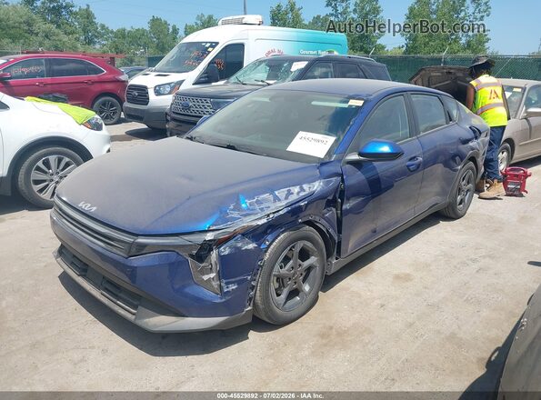 3KPFT4DE6SE012033 2025 KIA K4 Blue Передня ліва чверть
