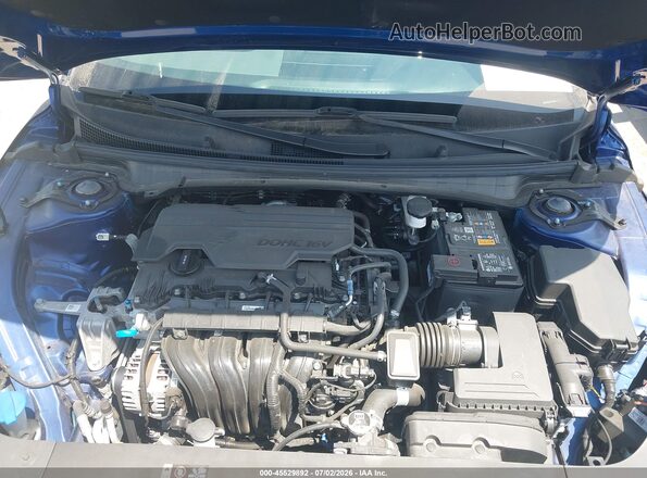3KPFT4DE6SE012033 2025 KIA K4 Blue Вид ззаду
