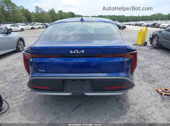 3KPFT4DE6SE021802 2025 KIA K4 Blue 