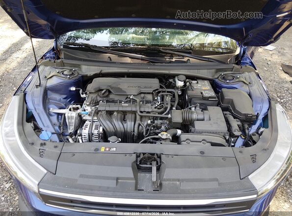 3KPFT4DE6SE022271 2025 KIA K4 Blue Rear view