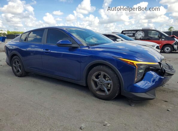 3KPFT4DE6SE118577 2025 KIA K4 Blue Առջևի աջ