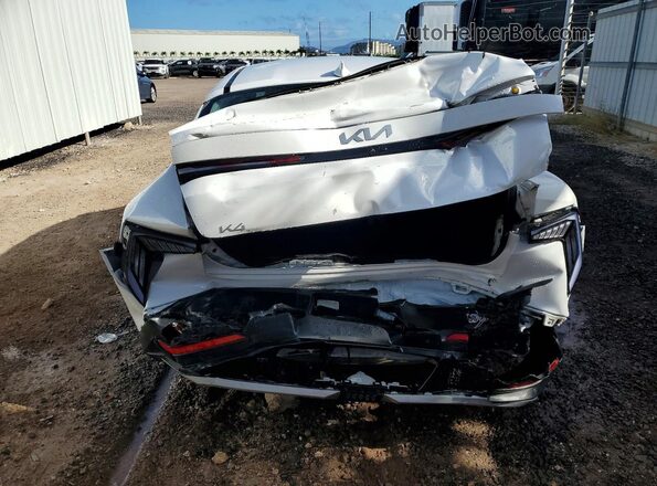 3KPFT4DE6SE136271 2025 KIA K4 White Rear view