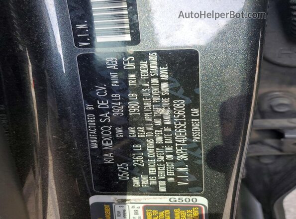 3KPFT4DE6SE156083 2025 KIA K4 Gray Շարժիչի բաժամունքի տեսք