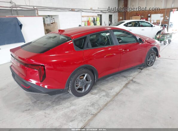 3KPFT4DE6SE240436 2025 KIA K4 Red Задня права чверть