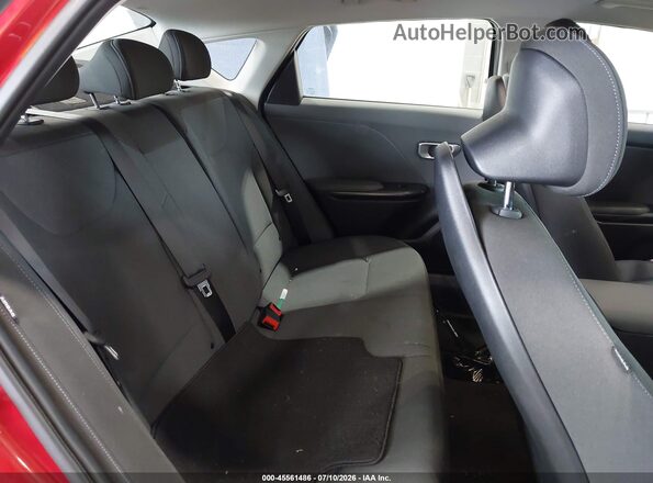 3KPFT4DE6SE240436 2025 KIA K4 Red Вид наклейки з VIN-кодом