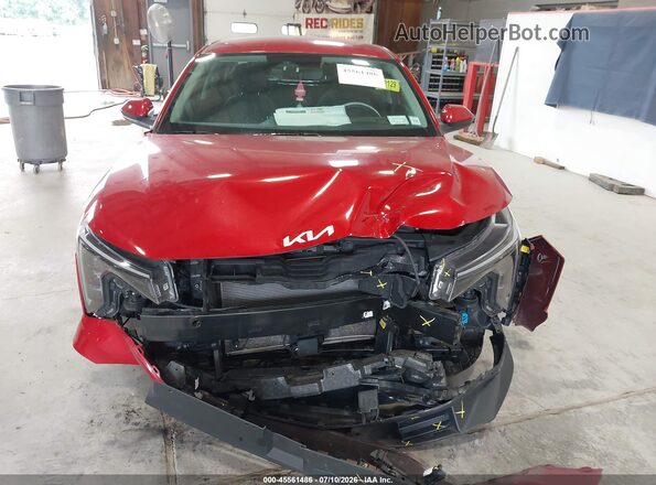 3KPFT4DE6SE240436 2025 KIA K4 Red Вид щитка приладів