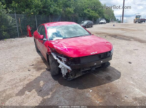 3KPFT4DE7SE006127 2025 KIA K4 Red წინა ხედი