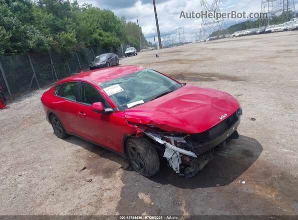 3KPFT4DE7SE006127 2025 KIA K4 Red 
