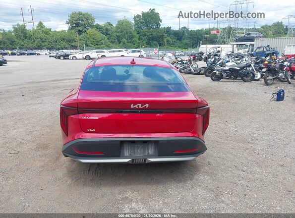 3KPFT4DE7SE006127 2025 KIA K4 Red 