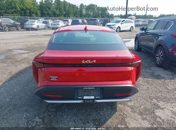 3KPFT4DE7SE025891 2025 KIA K4 Red 