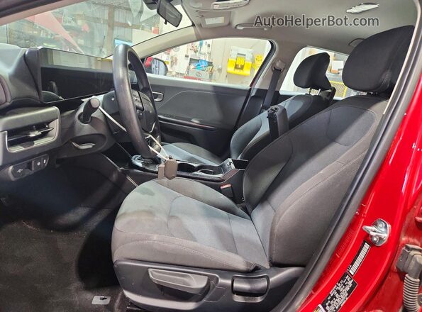 3KPFT4DE8SE007593 2025 KIA K4 Red Front interior view