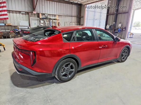 3KPFT4DE8SE007593 2025 KIA K4 Red Rear right