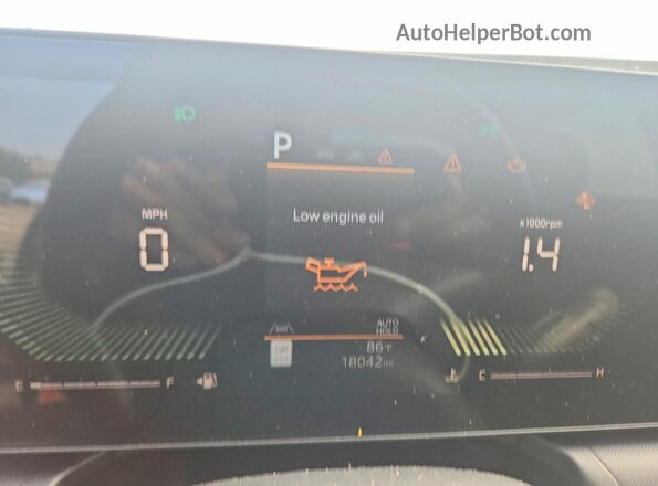 3KPFT4DE8SE094038 2025 KIA K4 Silver Սարքավորումների վահանակի տեսք