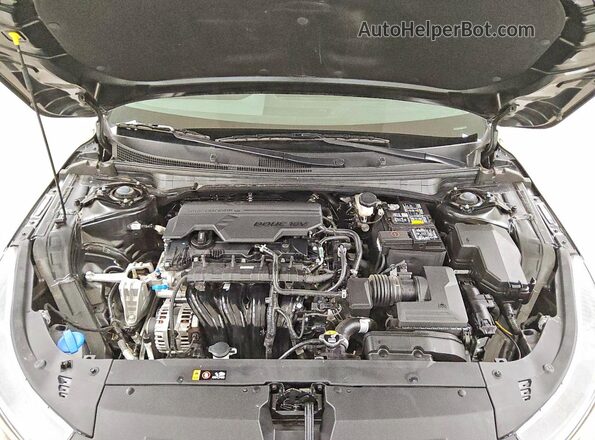 3KPFT4DE8SE109489 2025 KIA K4 Угольный Вид задней части салона