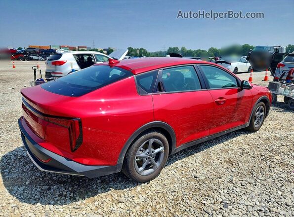 3KPFT4DE8SE162368 2025 KIA K4 Red Հետևի աջ